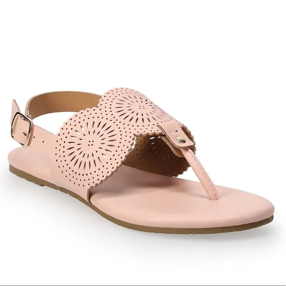 LC Conrad T-Strap Sandals size 9